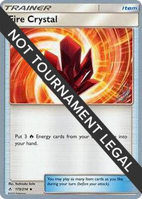 Fire Crystal - 2019 (Henry Brand) card from World Championship Decks