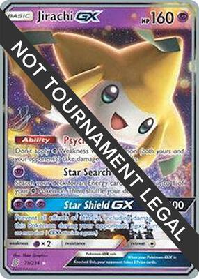 Jirachi GX - 2019 (Henry Brand) card from World Championship Decks