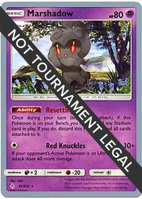 Marshadow - 2019 (Haruki Miyamoto) card from World Championship Decks