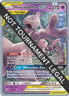 Mewtwo & Mew GX - 2019 (Henry Brand) card from World Championship Decks