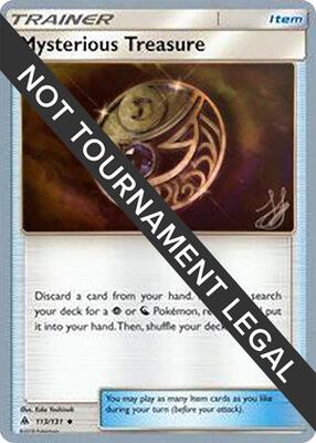 Mysterious Treasure - 2019 (Henry Brand) card from World Championship Decks