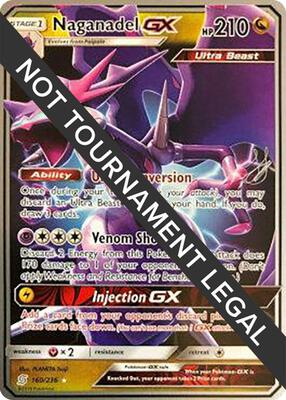 Naganadel GX - 2019 (Henry Brand) card from World Championship Decks