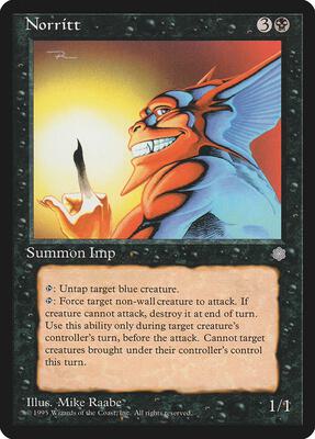 Norritt card from Ice Age