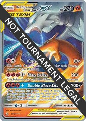 Reshiram & Charizard GX - 2019 (Kaya Lichtleitner) card from World Championship Decks