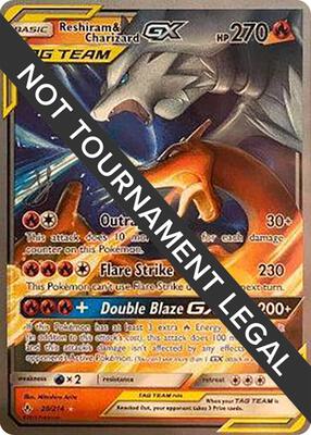Reshiram & Charizard GX - 2019 (Henry Brand) card from World Championship Decks