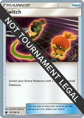 Switch - 2019 (Henry Brand) card from World Championship Decks
