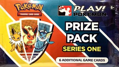 Play! Pokemon Prize Pack Series One card from Prize Pack Series Cards