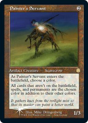 Painter's Servant card from Judge Promos