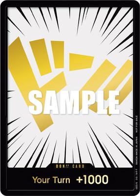 DON!! Card (Gold) card from One Piece Promotion Cards