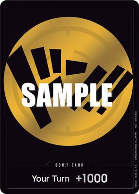 DON!! Card (Yellow) card from One Piece Promotion Cards