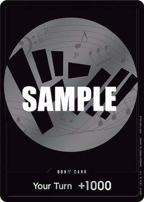 DON!! Card (Silver) card from One Piece Promotion Cards
