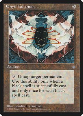 Onyx Talisman card from Ice Age