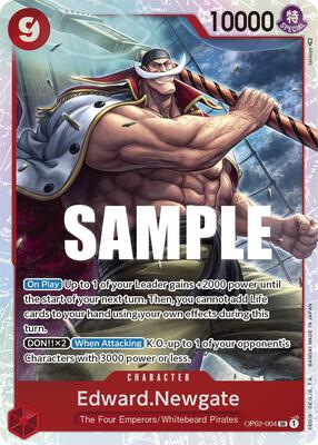 Edward.Newgate (004) card from Paramount War