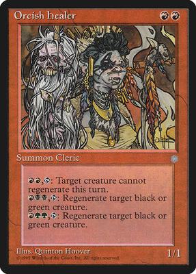 Orcish Healer card from Ice Age