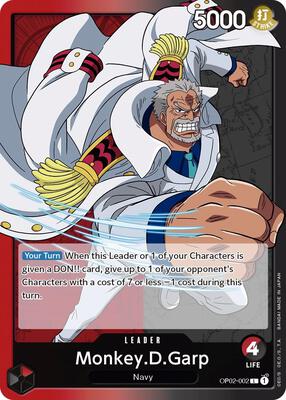Monkey.D.Garp (002) card from Paramount War
