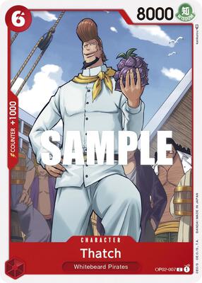Thatch card from Paramount War