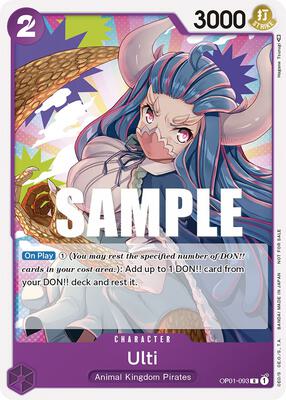 Ulti (Promotion Pack 2023) card from One Piece Promotion Cards
