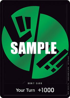 DON!! Card (Green) card from One Piece Promotion Cards