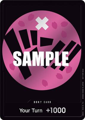 DON!! Card (Pink) card from One Piece Promotion Cards
