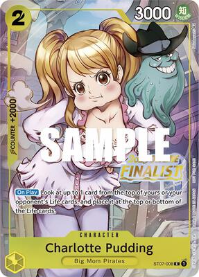 Charlotte Pudding (Offline Regional 2023) [Finalist] card from One Piece Promotion Cards