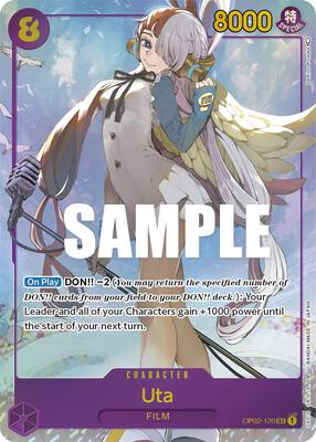Uta (Alternate Art) card from Paramount War