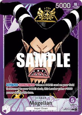 Magellan (071) (Alternate Art) card from Paramount War