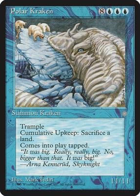 Polar Kraken card from Ice Age