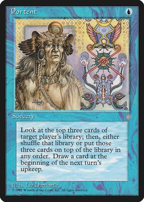 Portent card from Ice Age