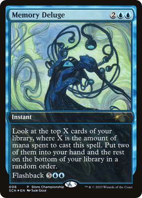 Memory Deluge card from Game Day & Store Championship Promos
