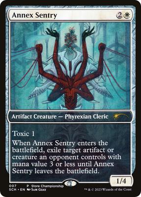 Annex Sentry card from Game Day & Store Championship Promos