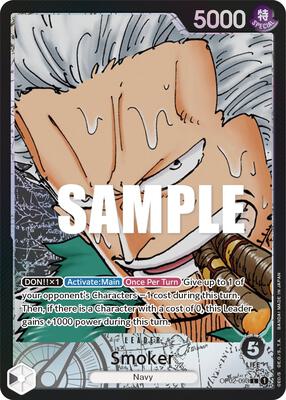 Smoker (093) (Alternate Art) card from Paramount War