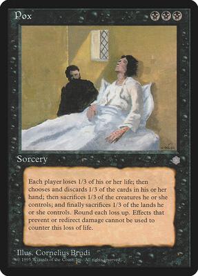 Pox card from Ice Age