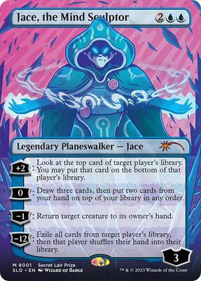 Jace, the Mind Sculptor card from Secret Lair Showdown