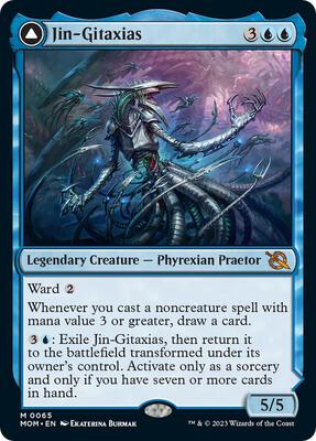Jin-Gitaxias card from March of the Machine