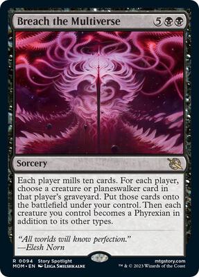 Breach the Multiverse card from March of the Machine