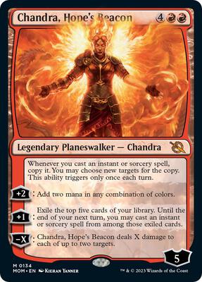Chandra, Hope's Beacon card from March of the Machine