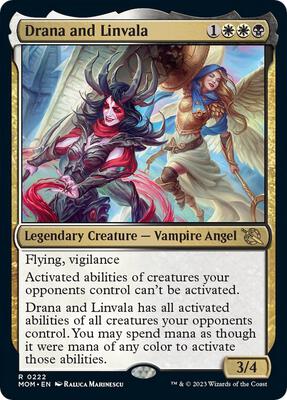 Drana and Linvala card from March of the Machine