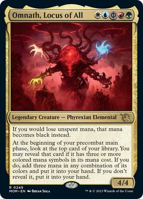 Omnath, Locus of All card from March of the Machine