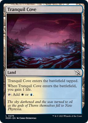 Tranquil Cove card from March of the Machine