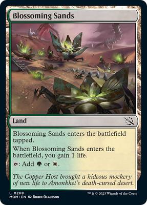 Blossoming Sands card from March of the Machine