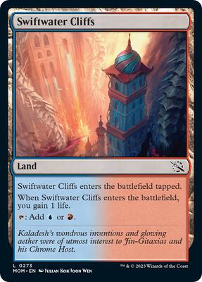 Swiftwater Cliffs card from March of the Machine