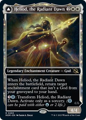 Heliod, the Radiant Dawn (Showcase) card from March of the Machine