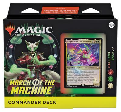 March of the Machine Commander Deck - Call For Backup card from Commander: March of the Machine