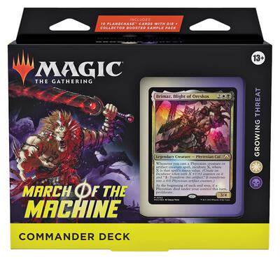 March of the Machine Commander Deck - Growing Threat card from Commander: March of the Machine