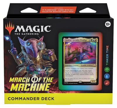 March of the Machine Commander Deck - Tinker Time card from Commander: March of the Machine