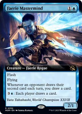 Faerie Mastermind (Extended Art) card from March of the Machine