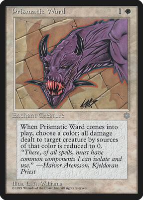 Prismatic Ward card from Ice Age