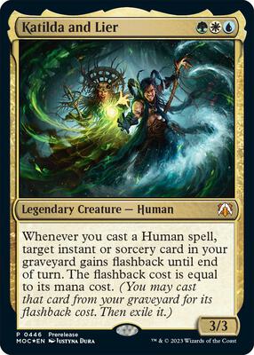 Katilda and Lier card from Prerelease Cards