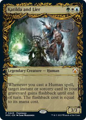 Katilda and Lier (Showcase) card from Prerelease Cards