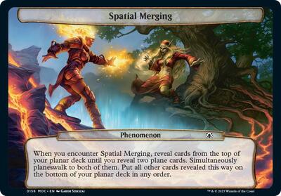 Spatial Merging card from Planechase: March of the Machine